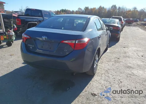 2014 Toyota Corolla Le из США, поврежденный, VIN 2T1BURHE0EC049536